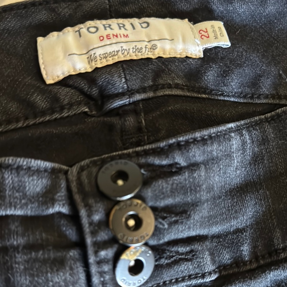 Torrid Black Denim Jeans